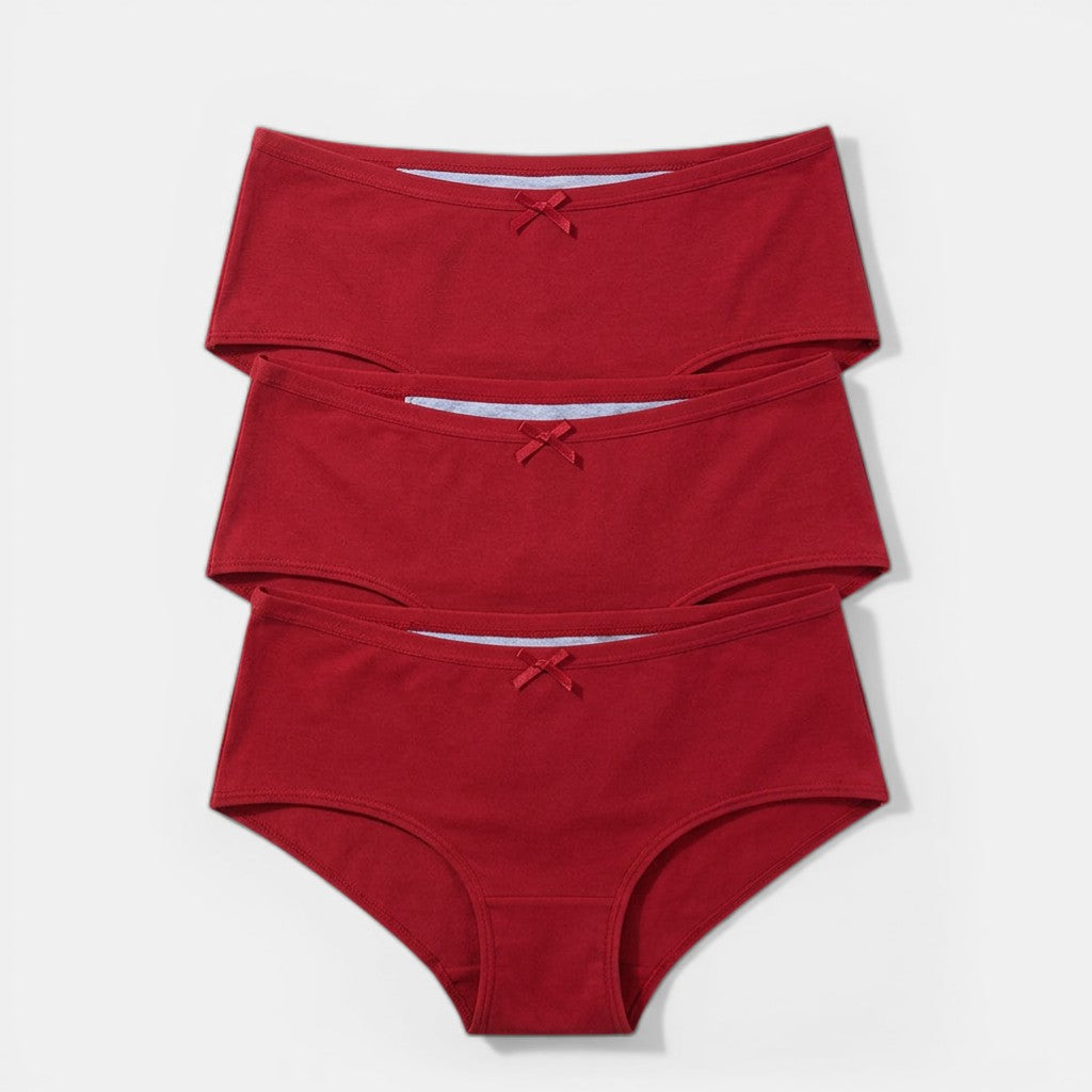 Pack 3 Bragas Menstruales Mujer