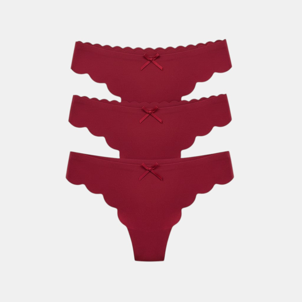 Pack de 12 Tangas Mujer Sin Costuras – Ropa Interior