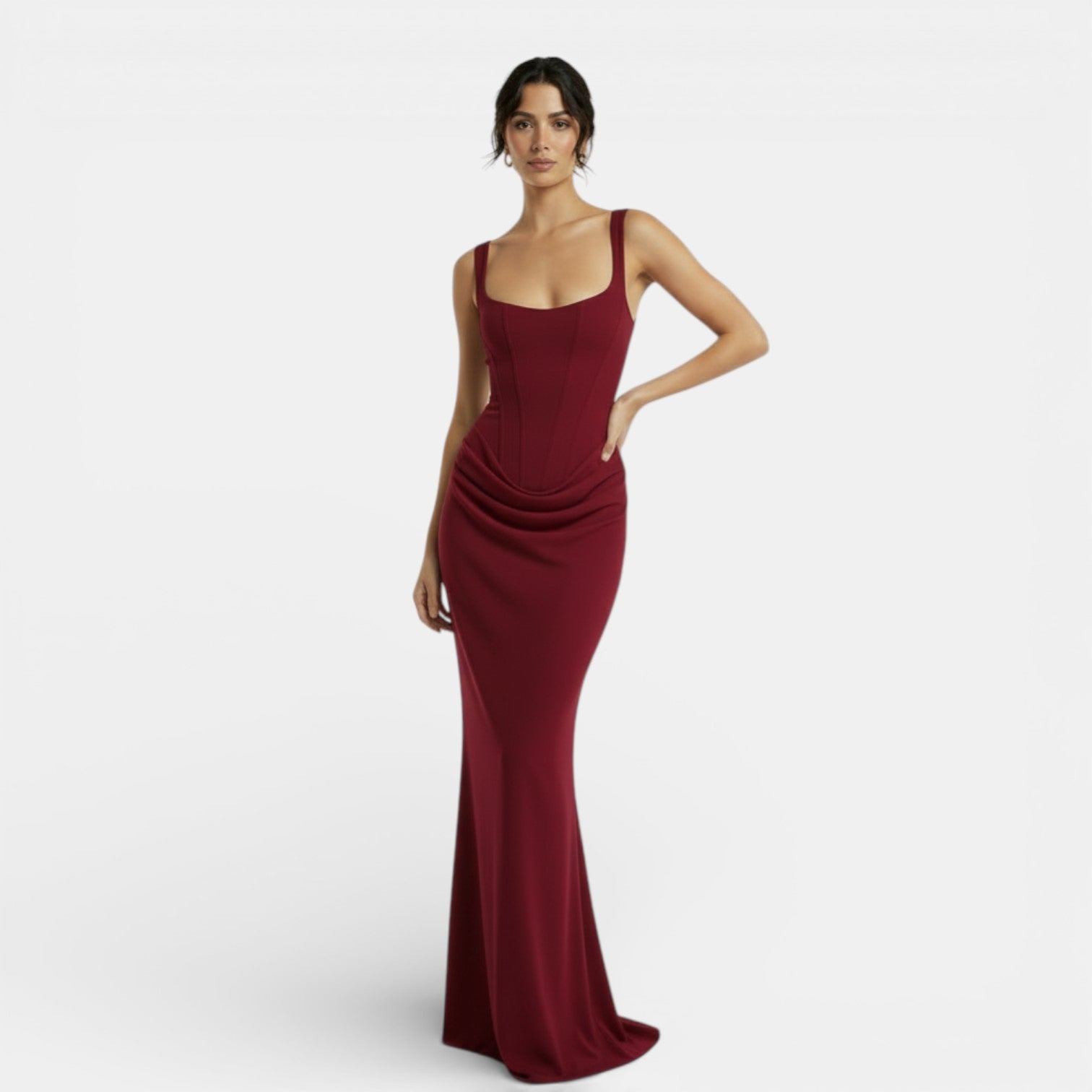 Vestido Ajustado Espalda Descubierta | Maria