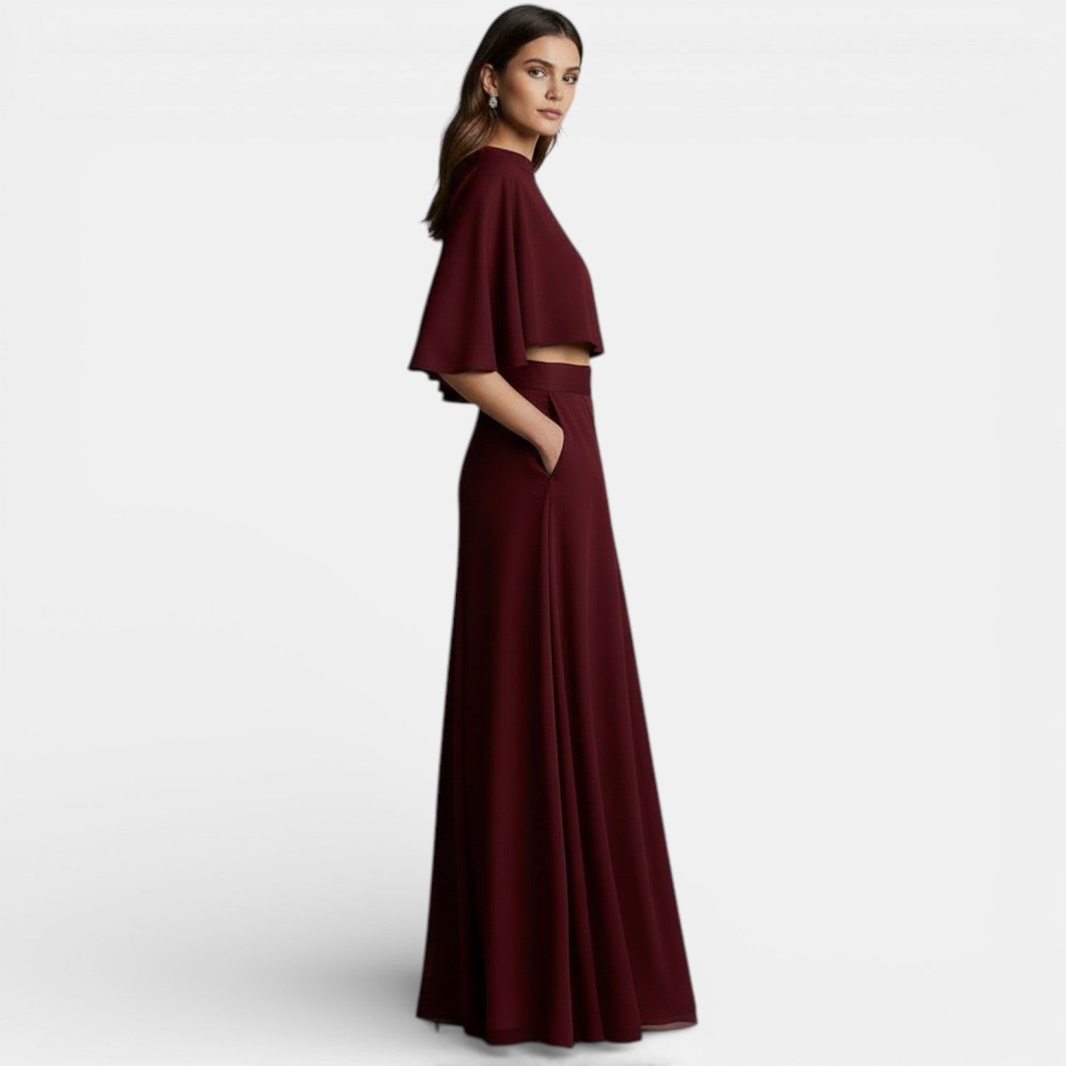 Conjunto Mujer Minimalista Elegante | Terracota