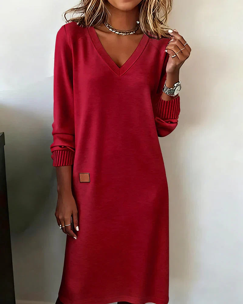 Vestido Acogedor de Punto Mujer | Luisa