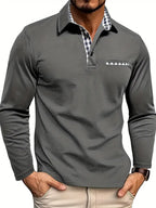 Polo Manga Larga Hombre Algodón | Carlos™