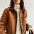 Chaqueta Clásica Entallada Mujer Marrón - Candela