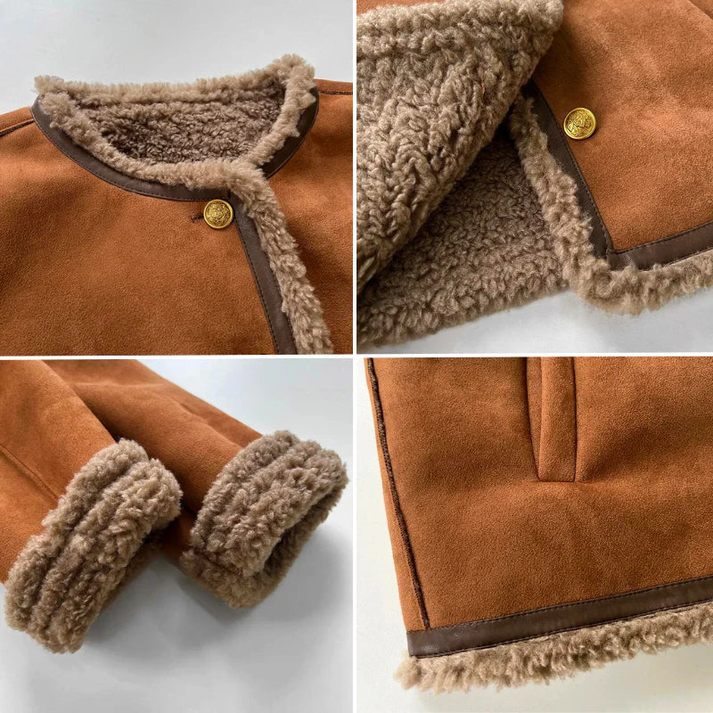 Chaqueta Clásica Entallada Mujer Marrón - Candela
