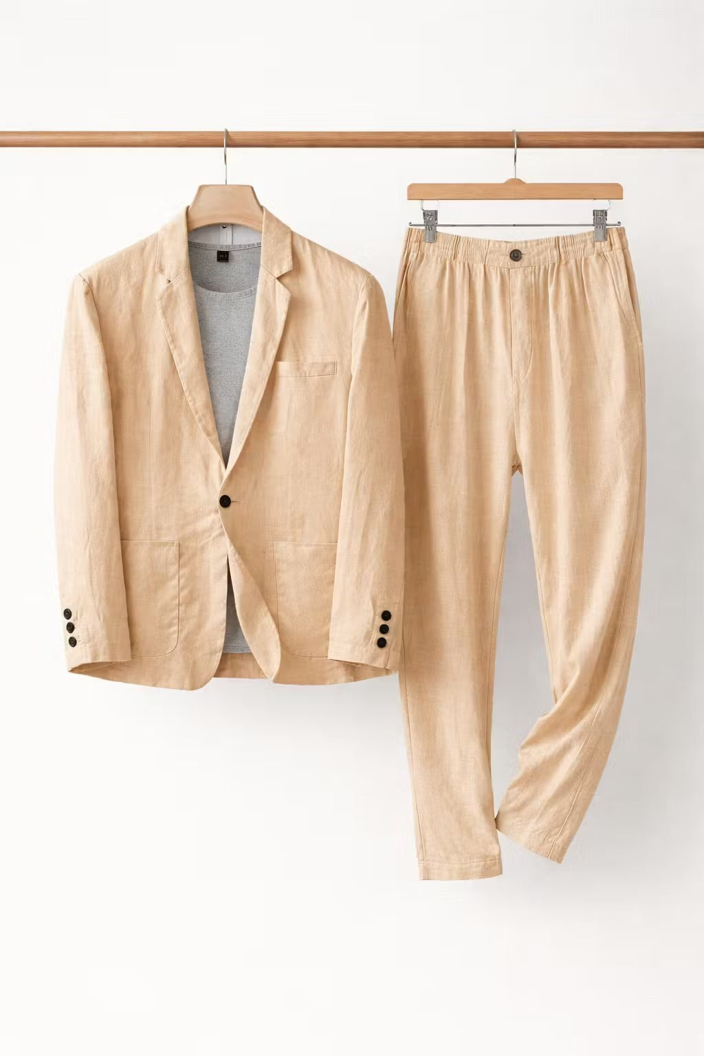 Traje de Lino Hombre Corte Relajado | Emilio