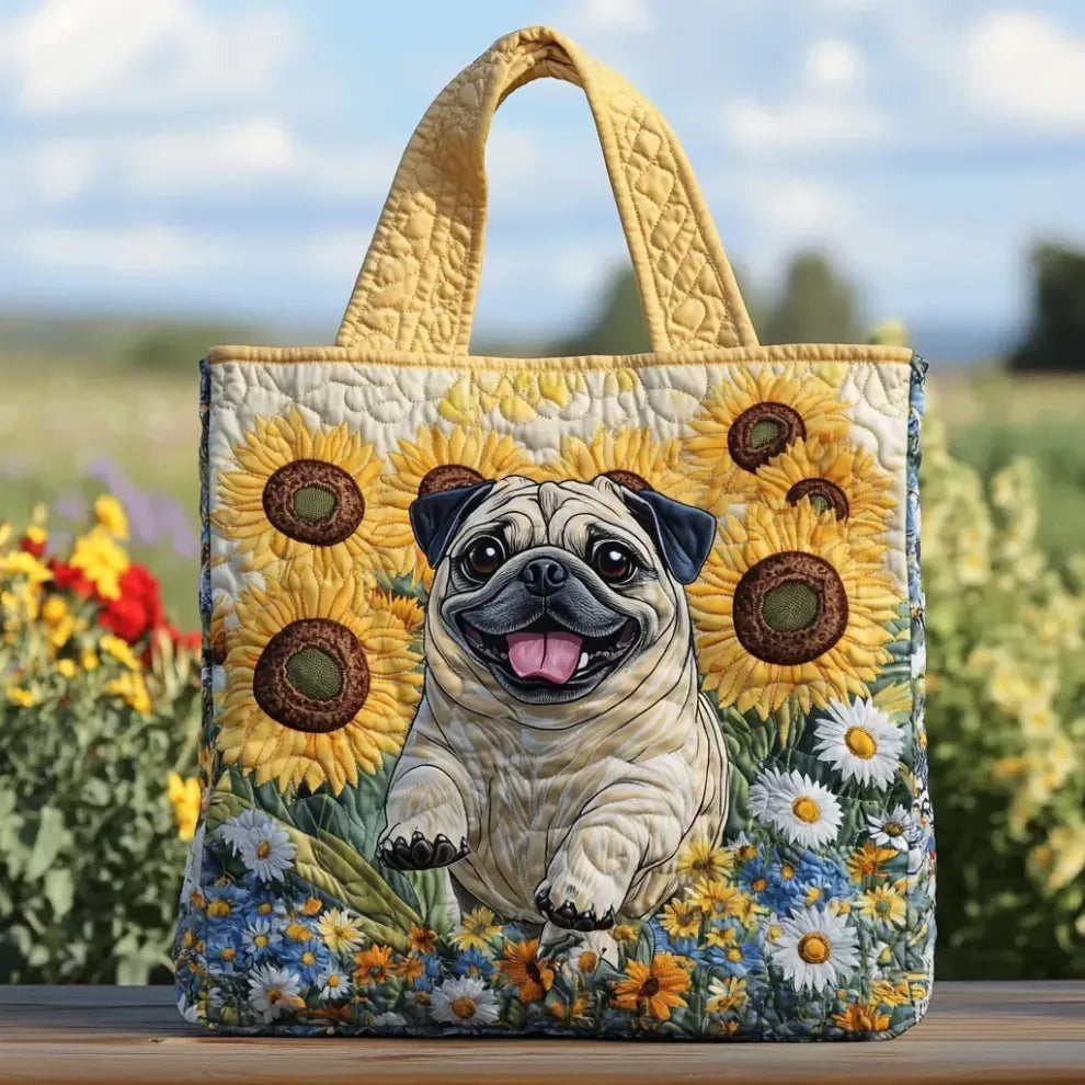 Bolso Tote Acolchado Artesanal Mujer Estampado Único | Encarnacion
