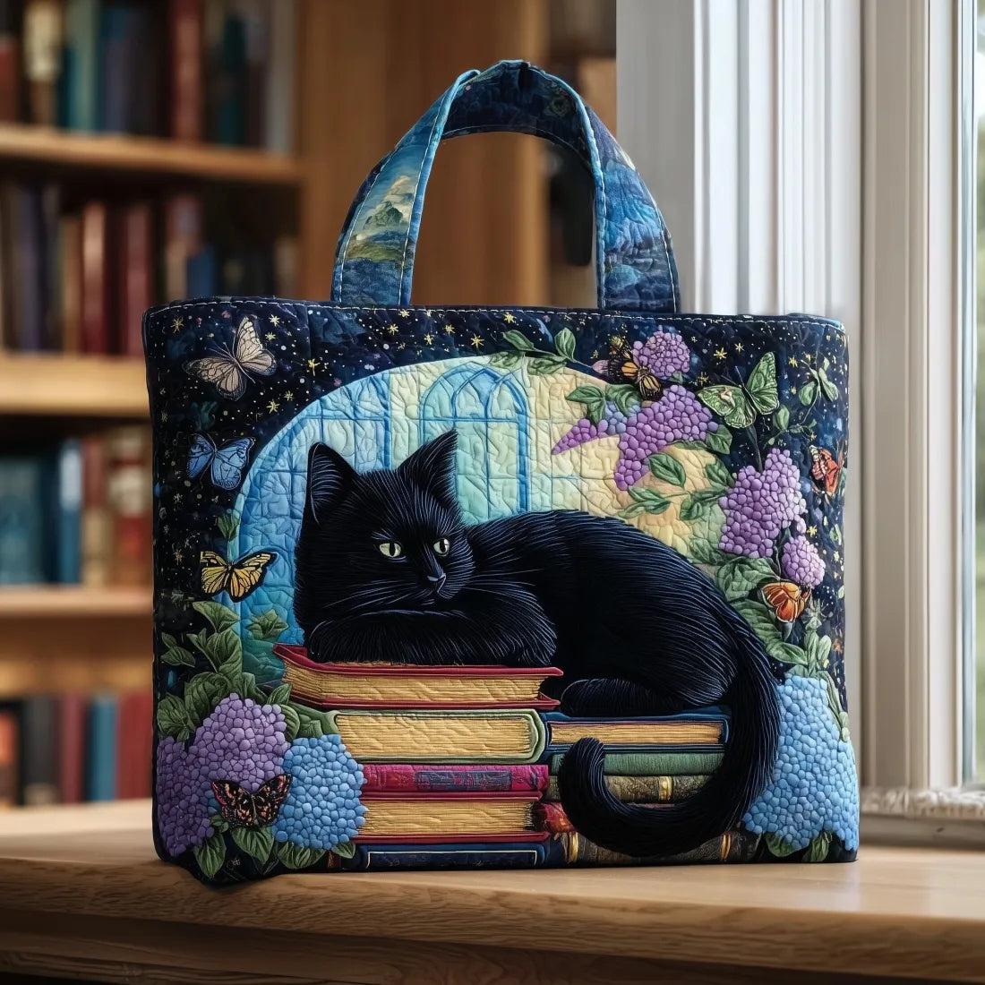 Bolso Tote Acolchado Artesanal Mujer Estampado Único | Encarnacion