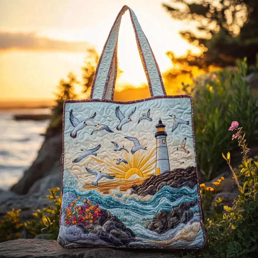 Bolso Tote Acolchado Artesanal Mujer Estampado Único | Encarnacion