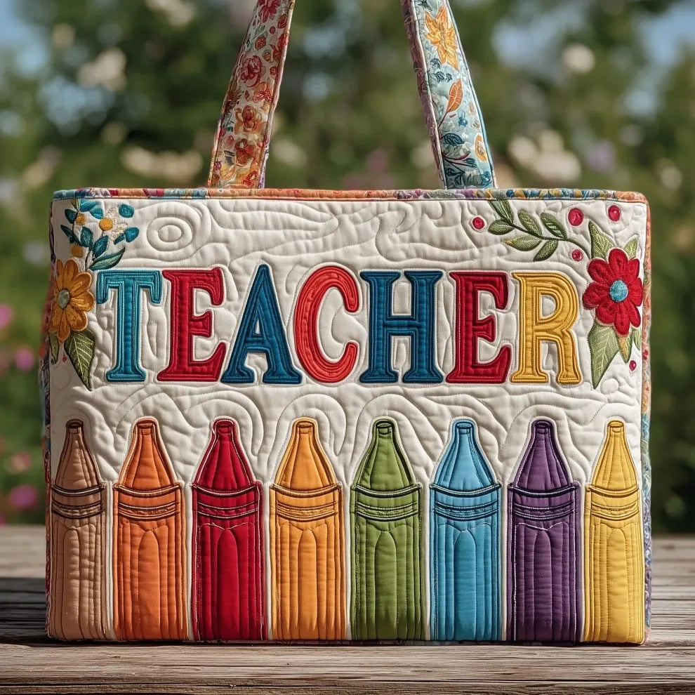 Bolso Tote Acolchado Artesanal Mujer Estampado Único | Encarnacion