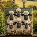Bolso Tote Acolchado Artesanal Mujer Estampado Único | Encarnacion
