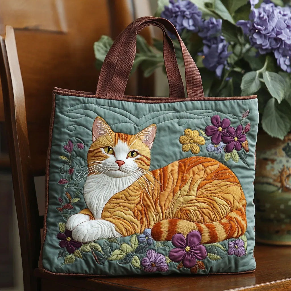 Bolso Tote Acolchado Artesanal Mujer Estampado Único | Encarnacion
