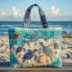 Bolso Tote Acolchado Artesanal Mujer Estampado Único | Encarnacion
