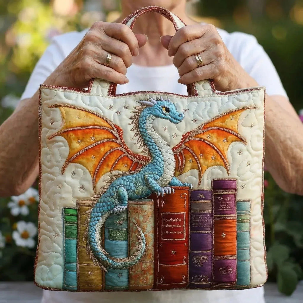 Bolso Tote Acolchado Artesanal Mujer Estampado Único | Encarnacion