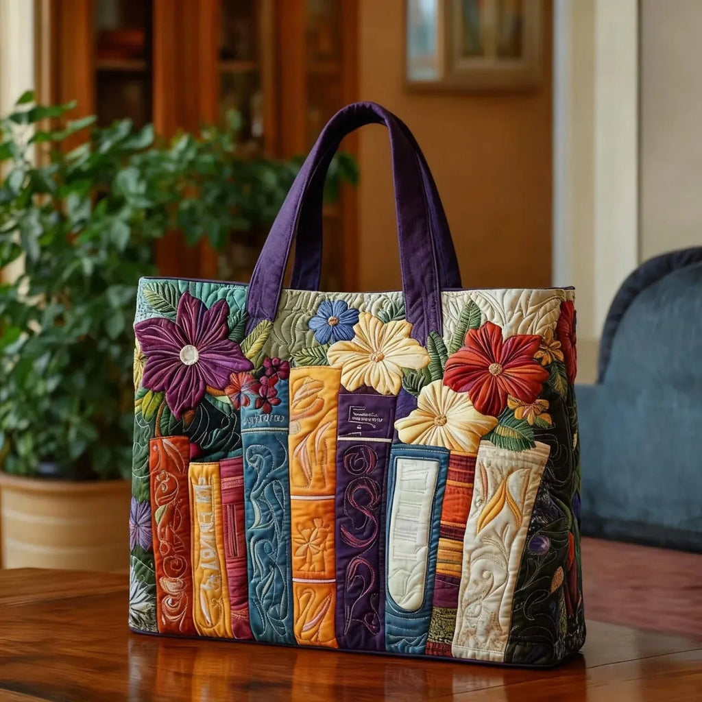 Bolso Tote Acolchado Artesanal Mujer Estampado Único | Encarnacion