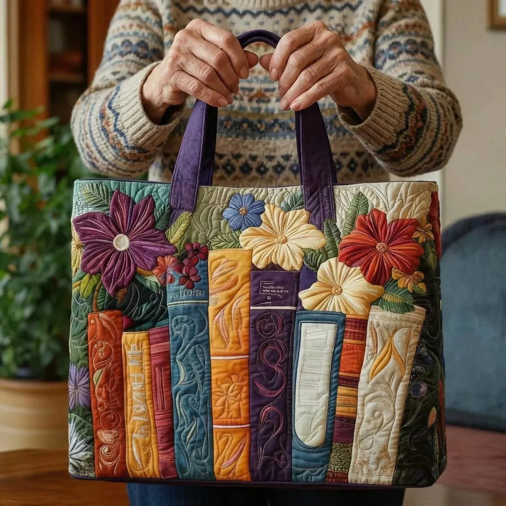 Bolso Tote Acolchado Artesanal Mujer Estampado Único | Encarnacion