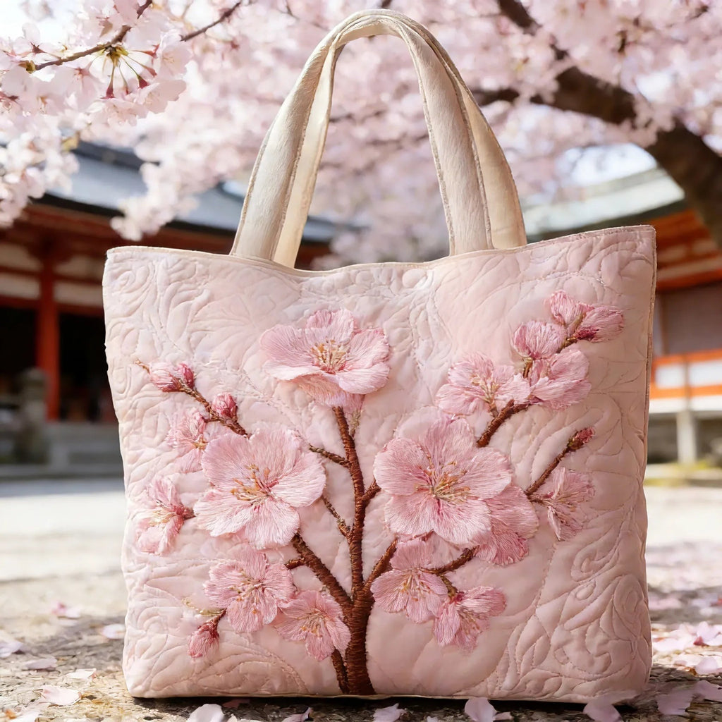 Bolso Tote Acolchado Artesanal Mujer Estampado Único | Encarnacion