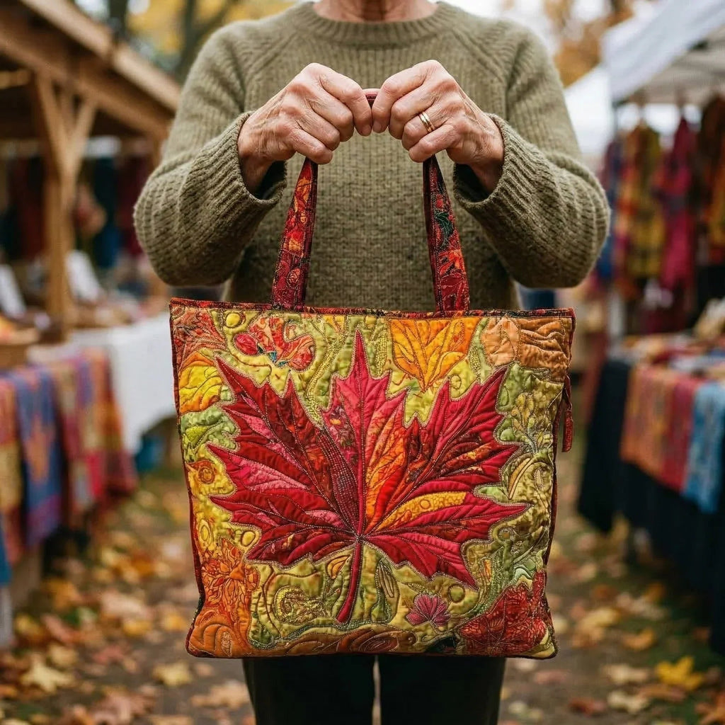 Bolso Tote Acolchado Artesanal Mujer Estampado Único | Encarnacion