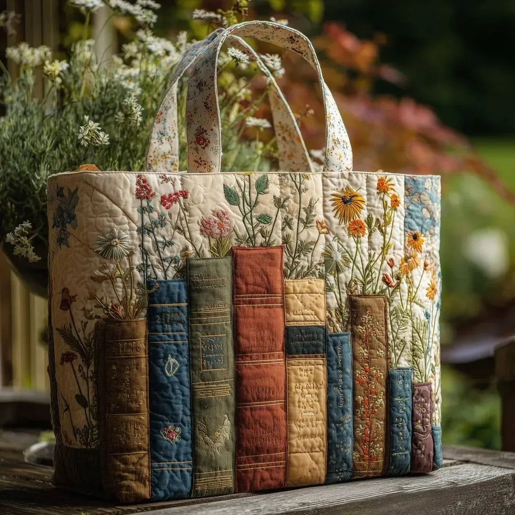 Bolso Tote Acolchado Artesanal Mujer Estampado Único | Encarnacion