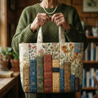 Bolso Tote Acolchado Artesanal Mujer Estampado Único | Encarnacion