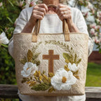 Bolso Tote Acolchado Artesanal Mujer Estampado Único | Encarnacion
