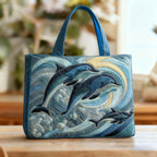 Bolso Tote Acolchado Artesanal Mujer Estampado Único | Encarnacion