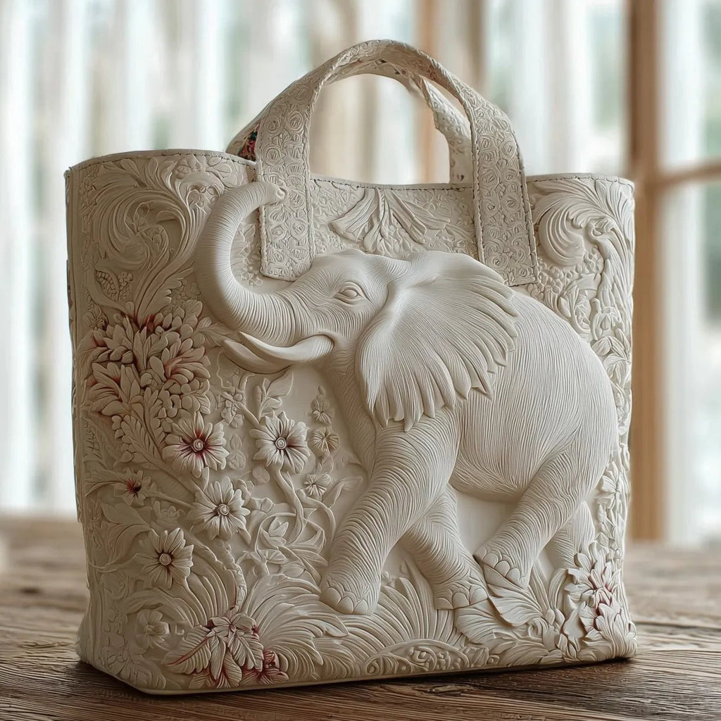 Bolso Tote Acolchado Artesanal Mujer Estampado Único | Encarnacion