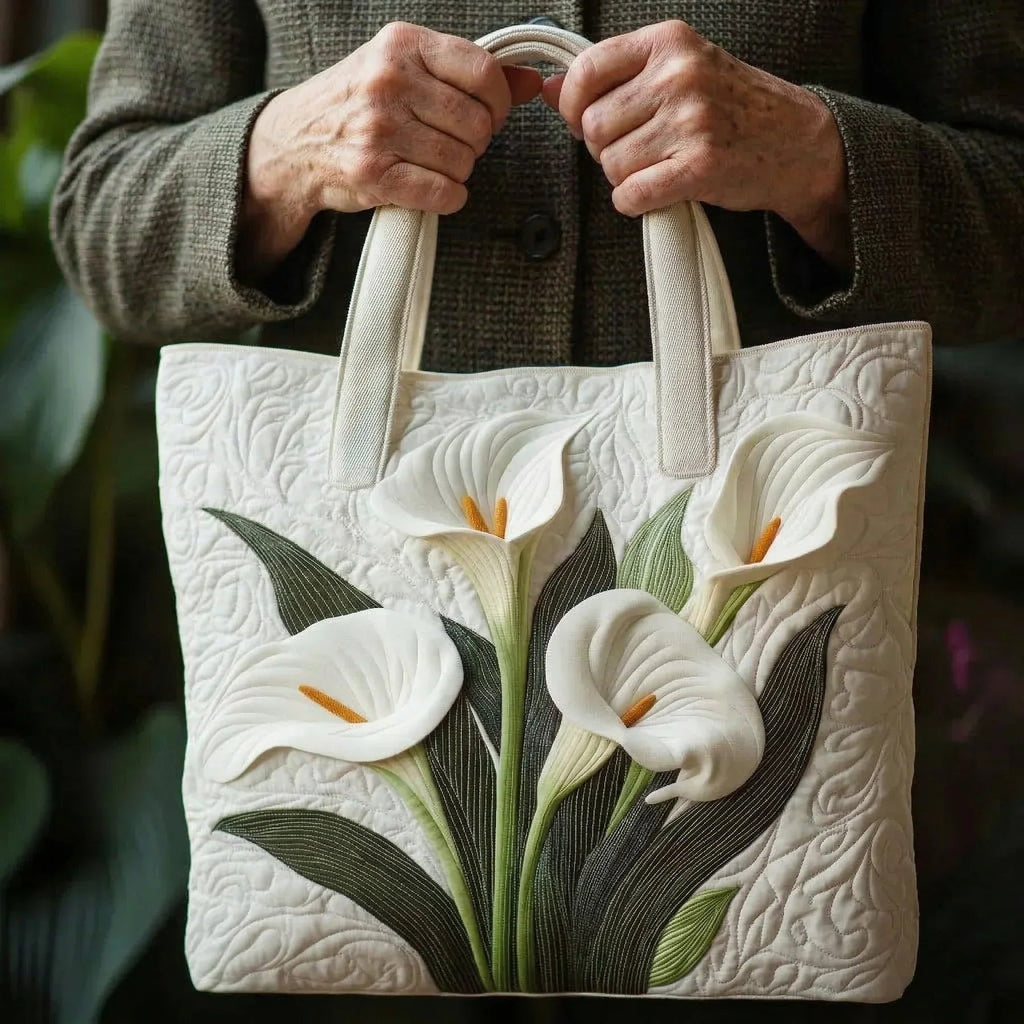 Bolso Tote Acolchado Artesanal Mujer Estampado Único | Encarnacion