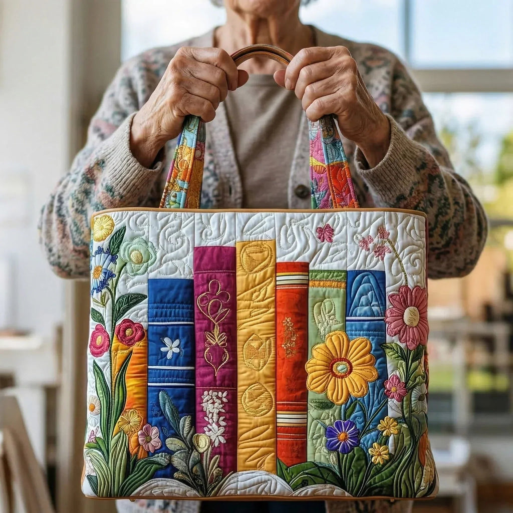 Bolso Tote Acolchado Artesanal Mujer Estampado Único | Encarnacion