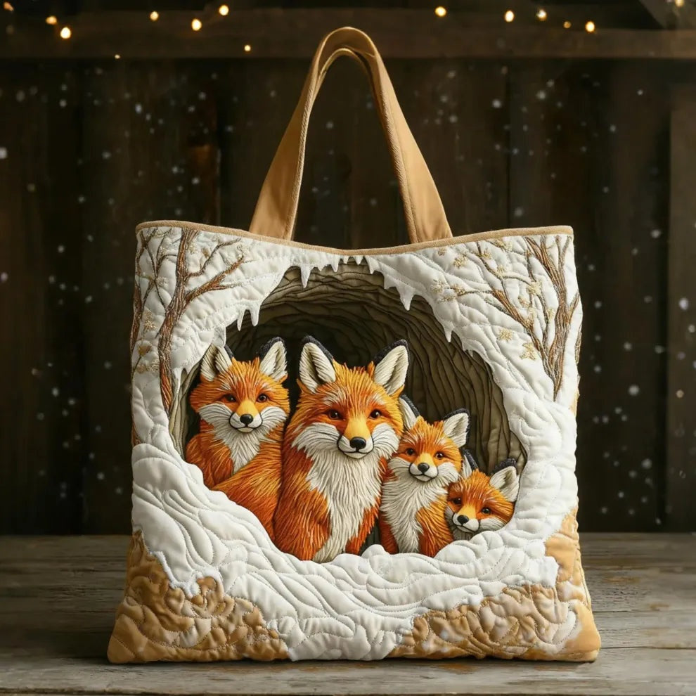 Bolso Tote Acolchado Artesanal Mujer Estampado Único | Encarnacion