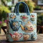 Bolso Tote Acolchado Artesanal Mujer Estampado Único | Encarnacion