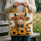 Bolso Tote Acolchado Artesanal Mujer Estampado Único | Encarnacion