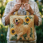 Bolso Tote Acolchado Artesanal Mujer Estampado Único | Encarnacion