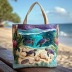 Bolso Tote Acolchado Artesanal Mujer Estampado Único | Encarnacion