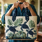 Bolso Tote Acolchado Artesanal Mujer Estampado Único | Encarnacion