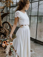 Vestido de Novia de Dos Piezas Mujer Encaje | Esperanza