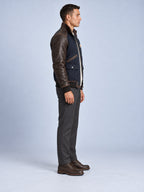 Cazadora Bomber Acolchada para Hombre con Cuello Alto | Moritz