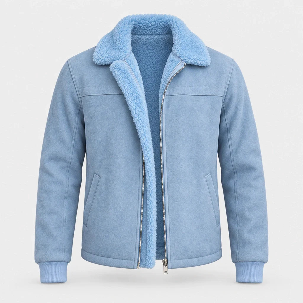 Chaqueta de Invierno para Hombre con Forro Polar y Cuello de Borreguito | Felix