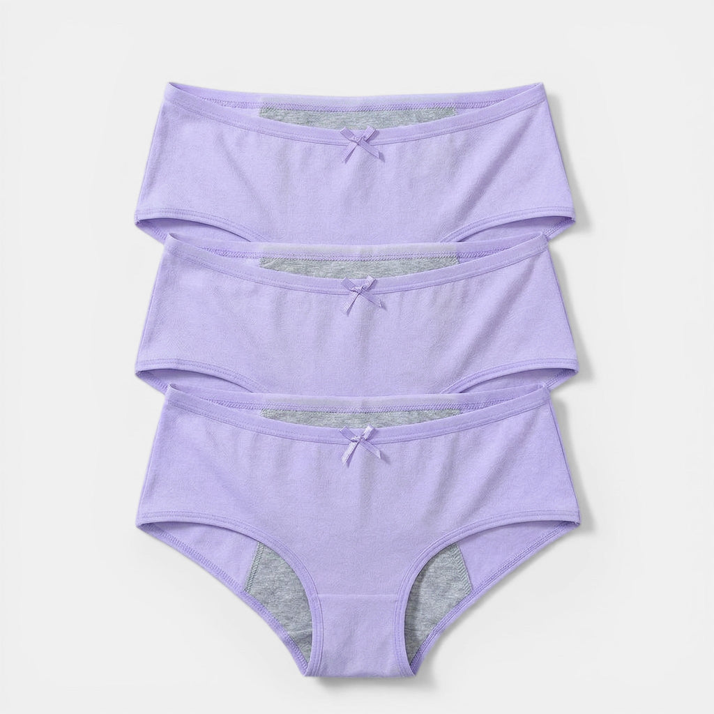 Pack 3 Bragas Menstruales Mujer
