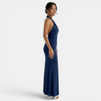 Vestido Largo Halter Elegante Mujer | Ana