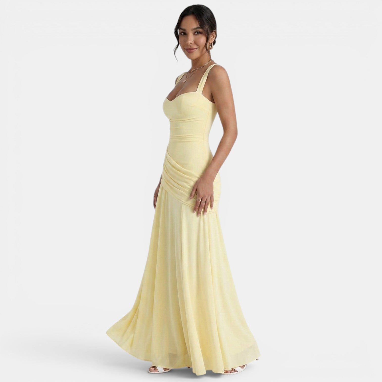 Vestido Largo Invitada Elegante | Pilar