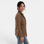 Chaqueta Mujer Entretiempo Casual con Cremallera | Paola