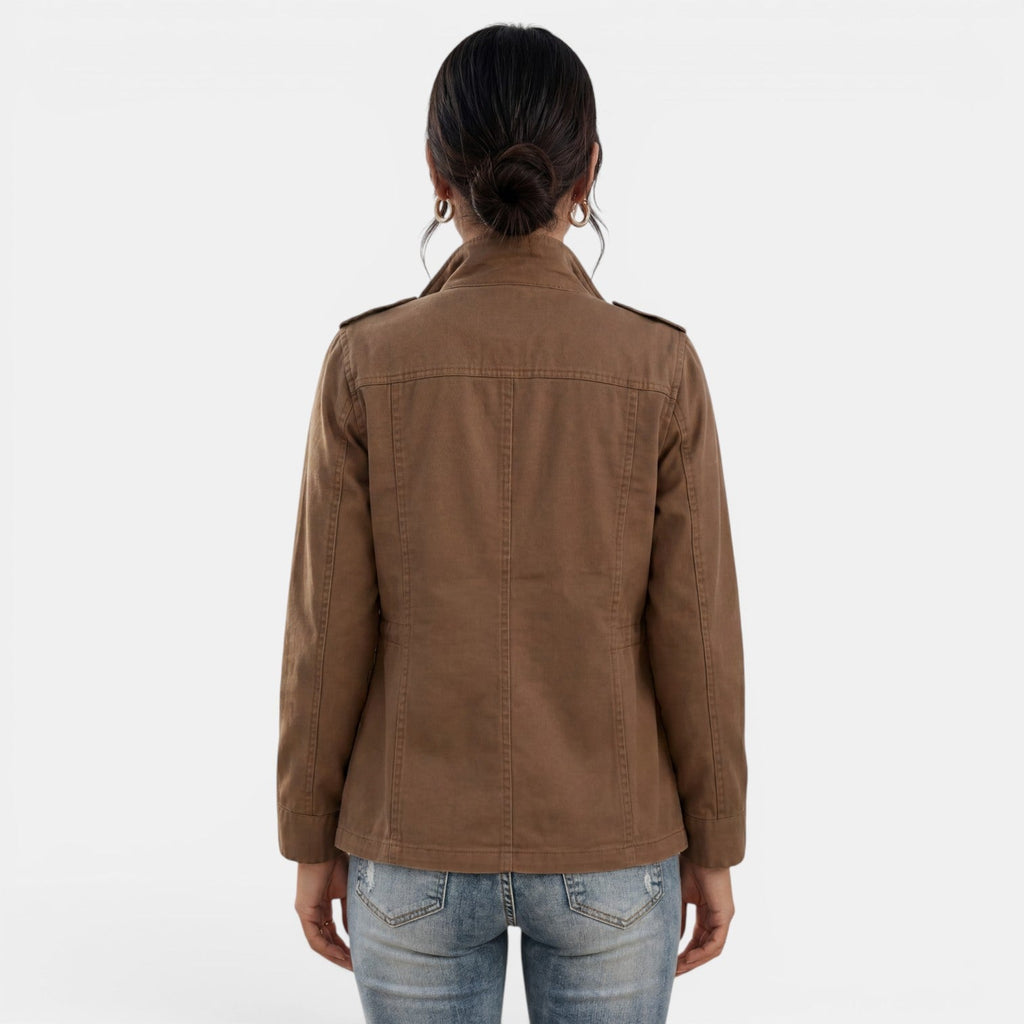Chaqueta Mujer Entretiempo Casual con Cremallera | Paola