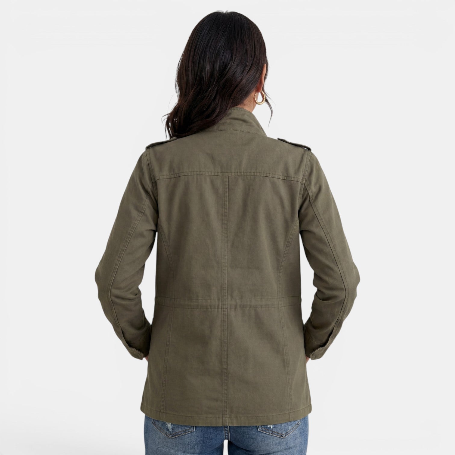 Chaqueta Mujer Entretiempo Casual con Cremallera | Paola