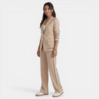 Conjunto Mujer Blazer y Pantalón Ancho