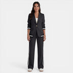 Conjunto Mujer Blazer y Pantalón Ancho