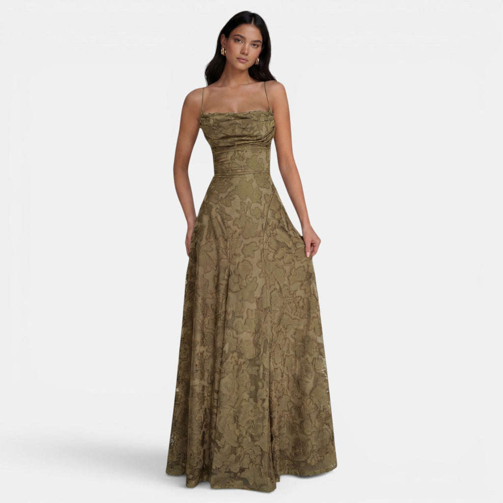 Vestido Mujer Ajustado Sin Espalda con Lazos | Arelys