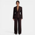 Conjunto Blazer Pantalón Marrón