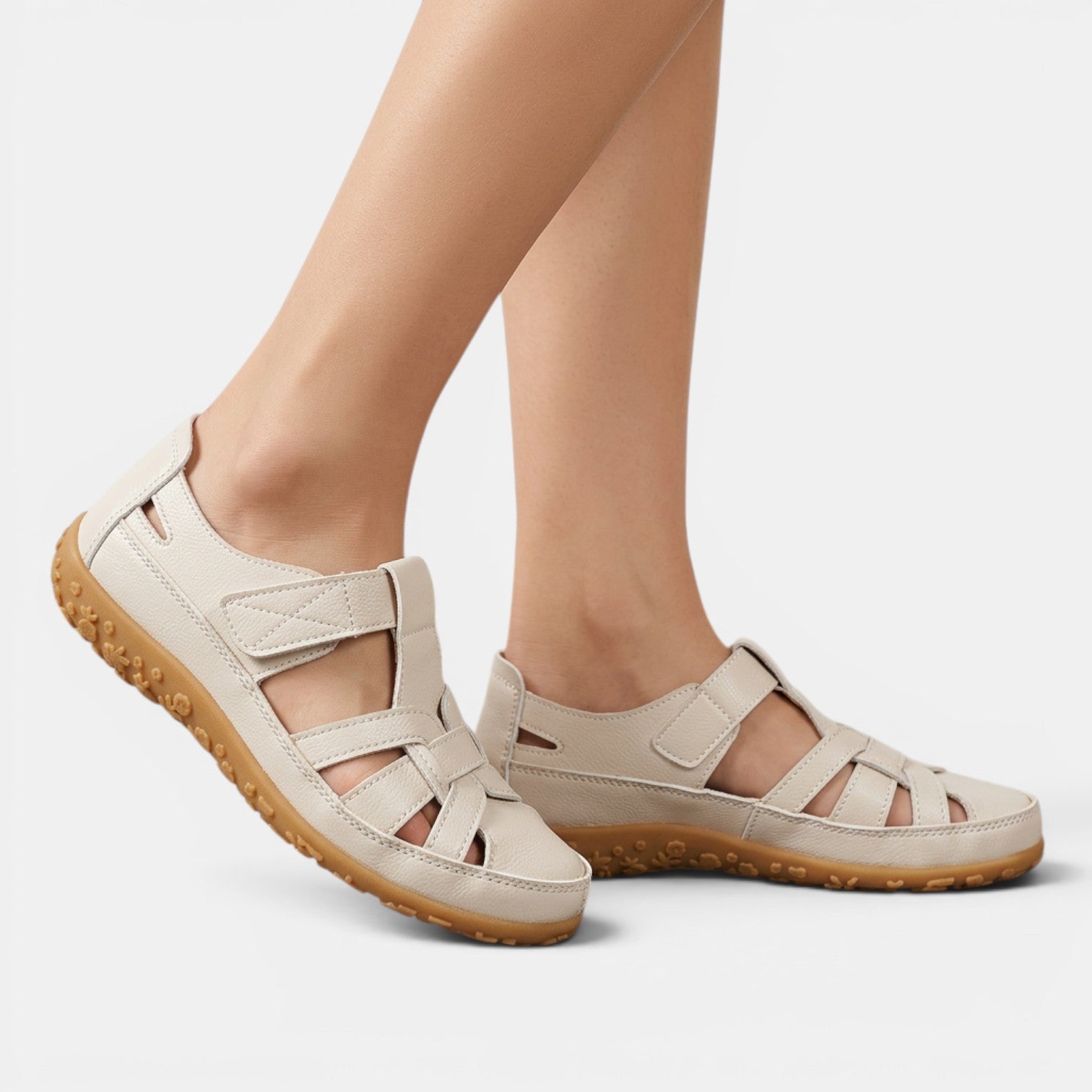 Sandalias Ortopédicas Mujer Velcro | Pilar