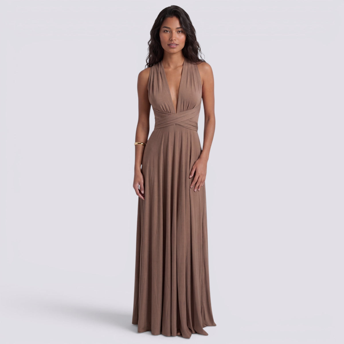 Vestido Largo Multiposición Mujer para Fiestas y Bodas | Maxi Elegante