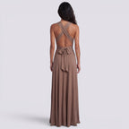 Vestido Largo Multiposición Mujer para Fiestas y Bodas | Maxi Elegante